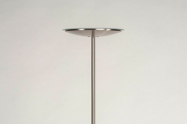 Stojací designová LED lampa se stmívačem Opus Silver (LMD)