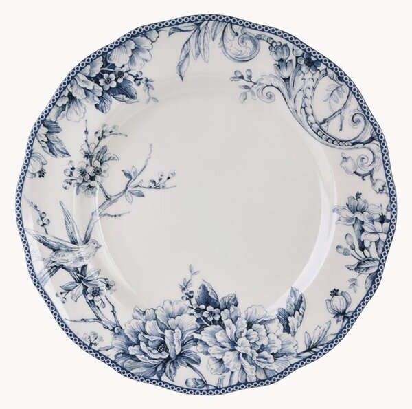 Sada porcelánových mělkých talířů Kensington, 6 dílů
