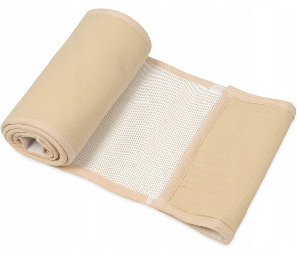 Mantinel do postýlky MUSLIN BUMP AIR 180x30 cm BabyMatex