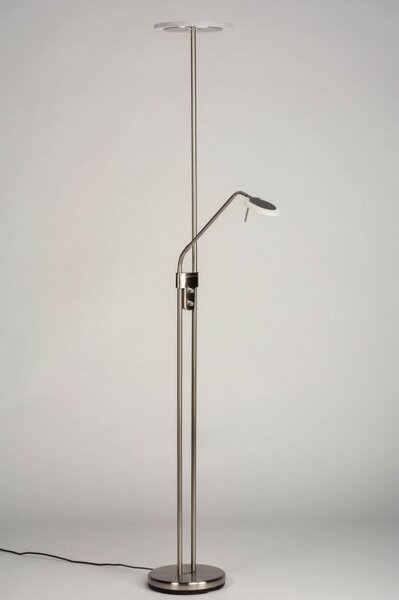 Stojací designová LED lampa Tahoma Silver (LMD)