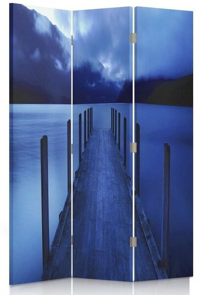 Paraván Modrý most Rozměry: 110 x 170 cm, Provedení: Klasický paraván