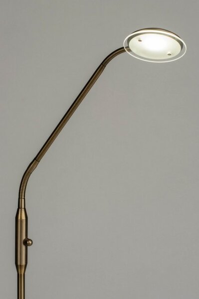 Stojací designová LED lampa se stmívačem Ellena Bronse (LMD)