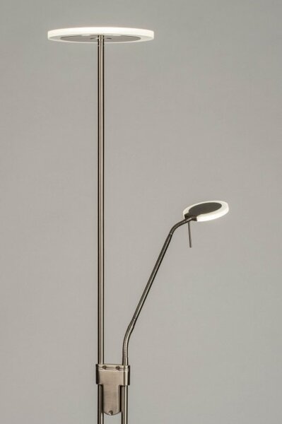 Stojací designová LED lampa Tahoma Silver (LMD)