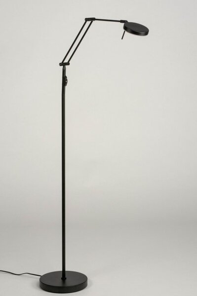Stojací designová LED lampa se stmívačem Amenit Black (LMD)