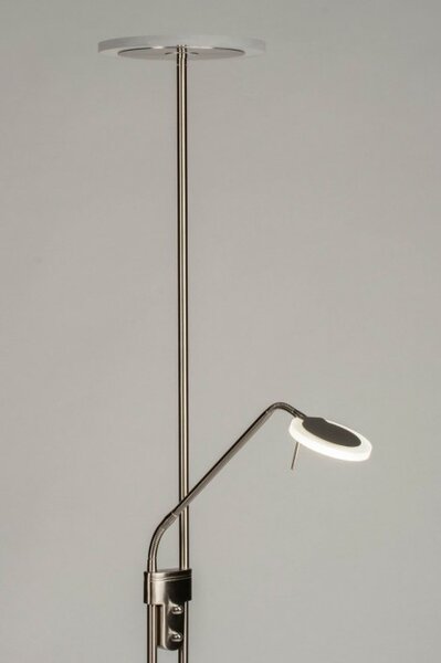 Stojací designová LED lampa Tahoma Silver (LMD)