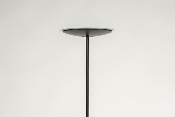 Stojací designová LED lampa se stmívačem Opus Black (LMD)