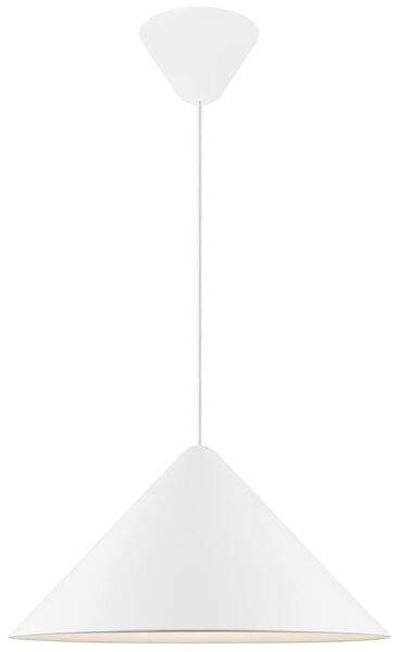 NORDLUX Závěsné kovové osvětlení NONO, 1xE27, 50W, 49cm, bílé 2120523001
