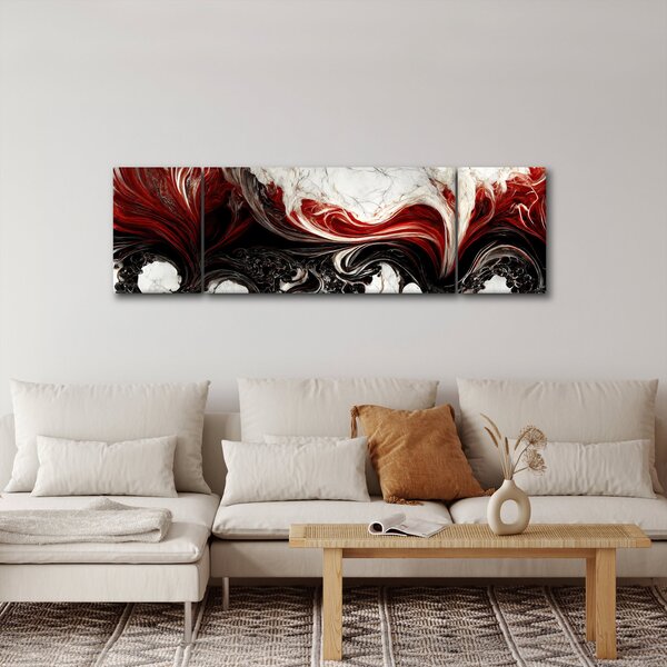 Obraz - Moderní abstrakce (170x50 cm)