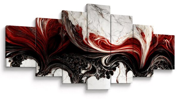 Obraz - Moderní abstrakce (210x100 cm)