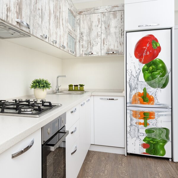 Nálepka na ledničku do domu fototapeta Papriky FridgeStick-70x190-f-84500695