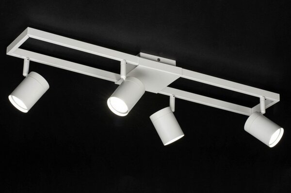 Stropní bodové svítidlo do kuchyně Halle White 4 (LMD)