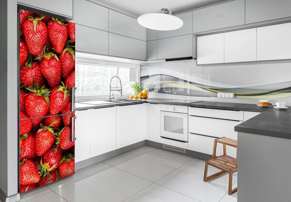 Nálepka na ledničku samolepící Jahody FridgeStick-70x190-f-84529711