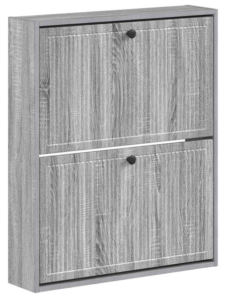 Nástěnná skříň na boty EDE 71 x 17 x 86 cm Kompozitní dřevo