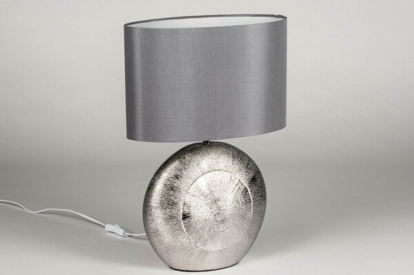 Stolní designová lampa Avrill Grey E (LMD)