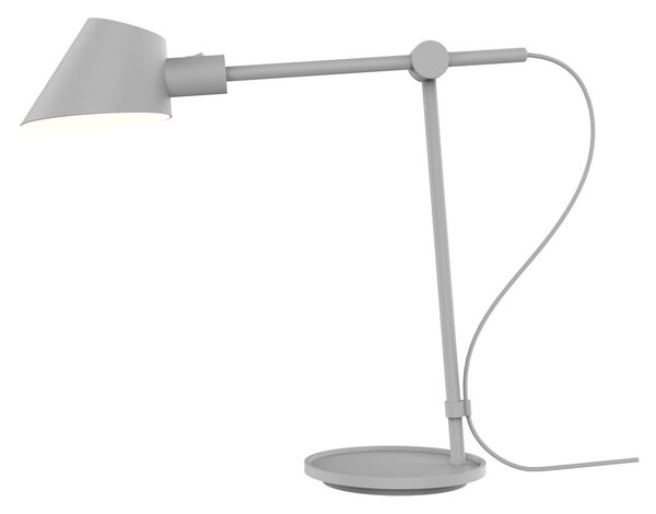NORDLUX Moderní stolní čtecí lampa STAY, 1xE27, 60W, šedá 2020445010