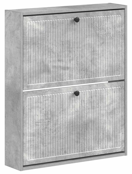 Nástěnná skříň na boty EDE 71 x 17 x 86 cm Kompozitní dřevo