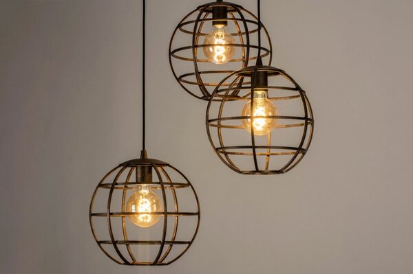 Závěsné designové svítidlo do obýváku Auron Industry Toved (LMD)
