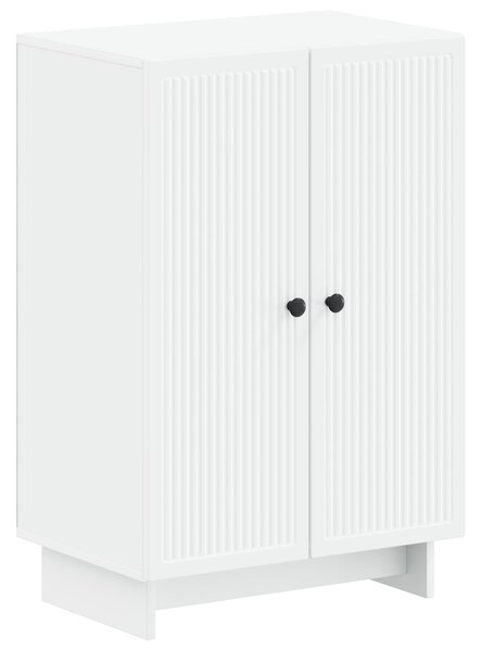 Skříň na obuv EDE 59,5 x 39,5 x 90 cm Kompozitní dřevo Bílá