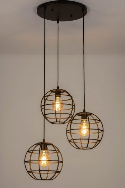 Závěsné designové svítidlo do obýváku Auron Industry Toved (LMD)