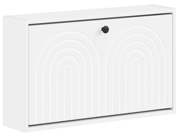 Nástěnná skříň na boty ALKMAAR 71 x 17 x 43 cm Kompozitní dřevo