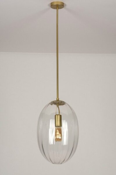 Závěsné svítidlo do kuchyně Art Deco Nomon Gold (LMD)