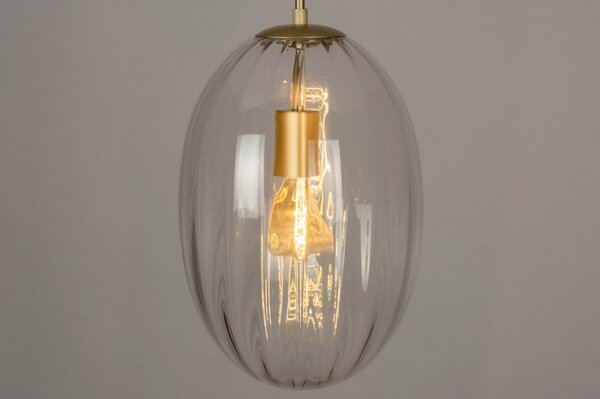 Závěsné svítidlo do kuchyně Art Deco Nomon Gold (LMD)