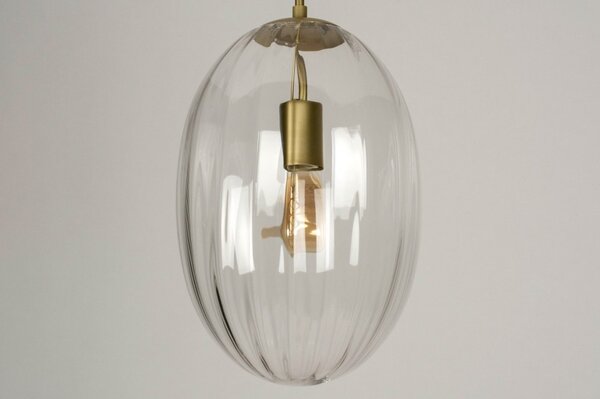 Závěsné svítidlo do kuchyně Art Deco Nomon Gold (LMD)