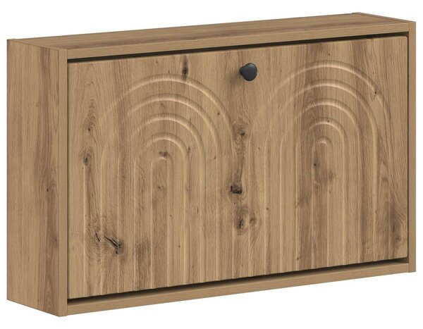 Nástěnná skříň na boty ALKMAAR 71 x 17 x 43 cm Kompozitní dřevo