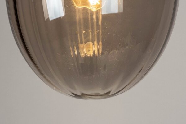 Závěsné svítidlo do chodby Art Deco Nomon Champagne (LMD)