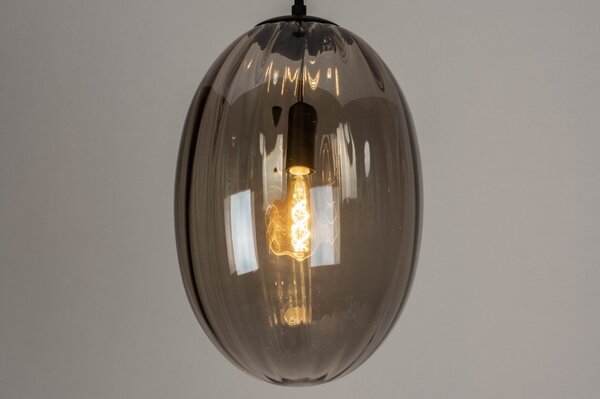 Závěsné svítidlo do chodby Art Deco Nomon Champagne (LMD)