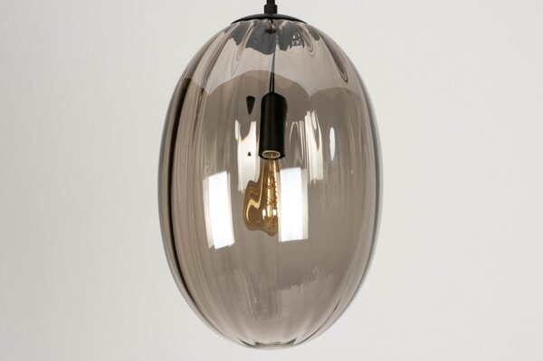 Závěsné svítidlo do chodby Art Deco Nomon Champagne (LMD)