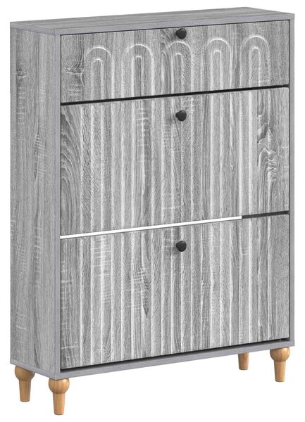 Skříň na obuv ALKMAAR 78 x 24 x 103 cm Kompozitní dřevo