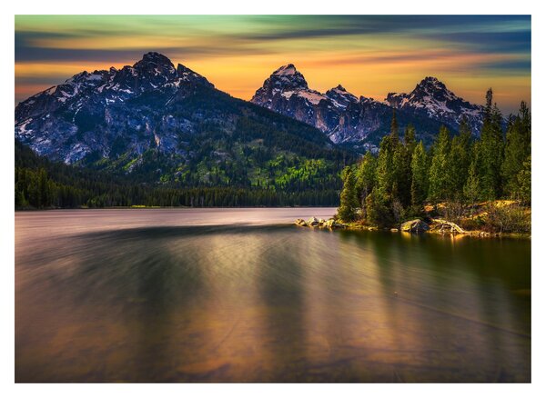 Obraz - Národní park Grand Teton (70x50 cm)