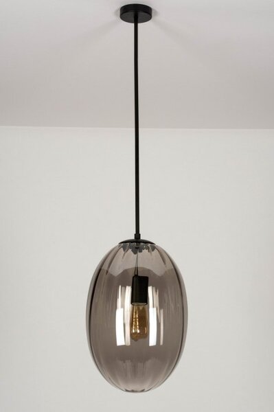 Závěsné svítidlo do chodby Art Deco Nomon Champagne (LMD)