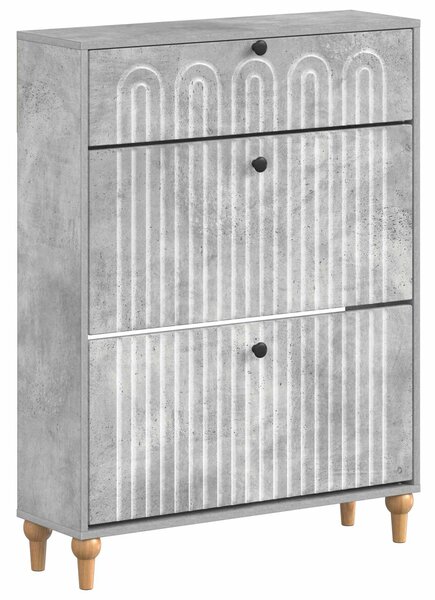 Skříň na obuv ALKMAAR 78 x 24 x 103 cm Kompozitní dřevo
