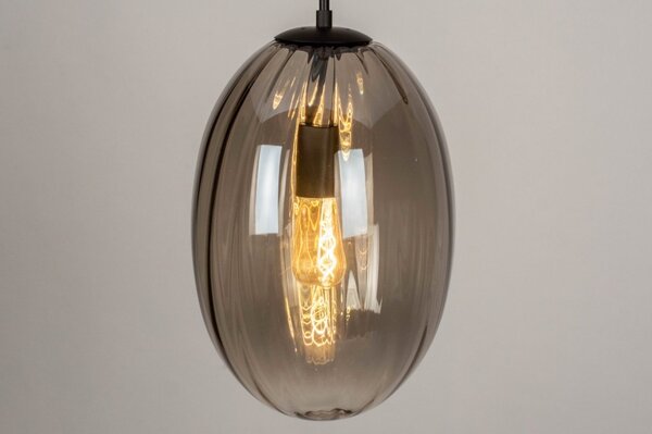 Závěsné svítidlo do chodby Art Deco Nomon Champagne (LMD)