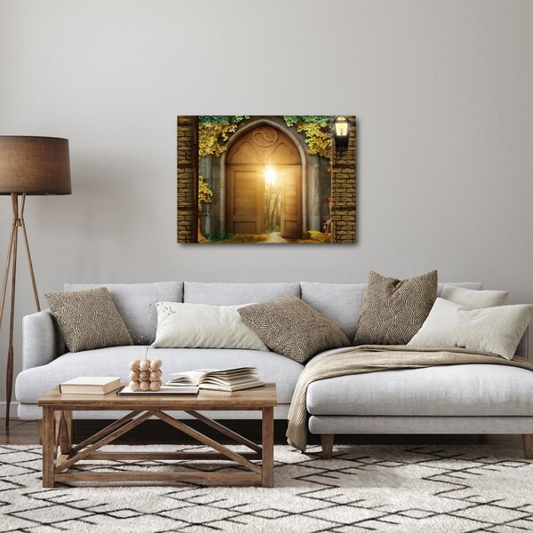 Obraz - Brána v lese (70x50 cm)