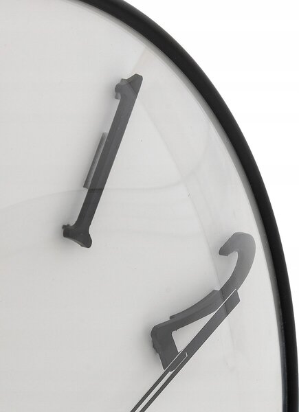 Nástěnné hodiny KULATÝ MINIMALISTICKÉ závěsné EDGAR průměr 35 cm NA BATERIE