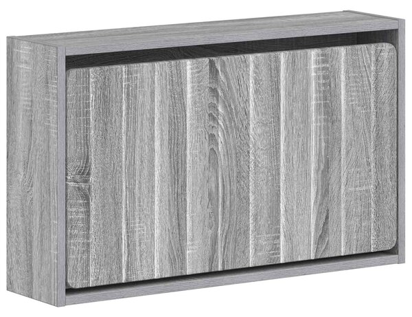 Nástěnná skříň na boty ZWOLLE 71 x 17 x 43 cm Kompozitní dřevo