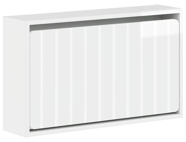 Nástěnná skříň na boty ZWOLLE 71 x 17 x 43 cm Kompozitní dřevo