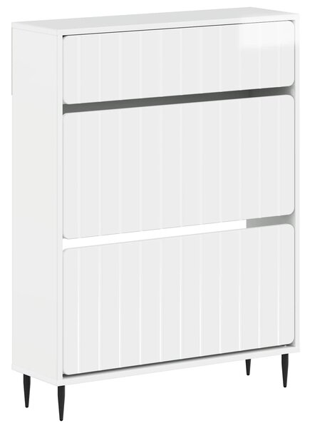 Skříň na obuv ZWOLLE 78 x 24 x 103 cm Kompozitní dřevo