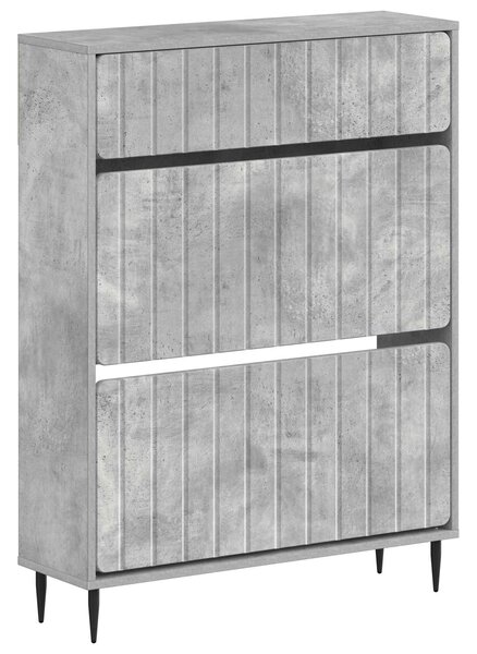 Skříň na obuv ZWOLLE 78 x 24 x 103 cm Kompozitní dřevo