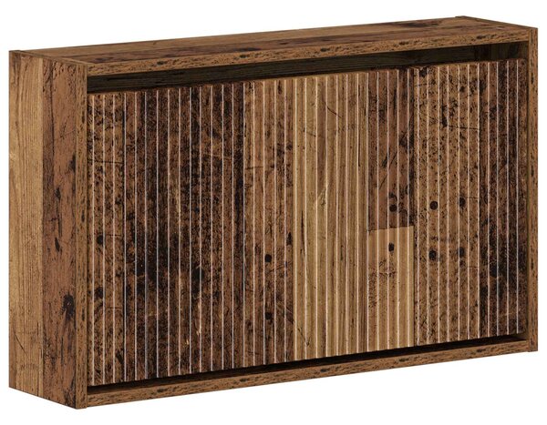 Nástěnná skříň na boty ARNHEM 71 x 17 x 43 cm Kompozitní dřevo