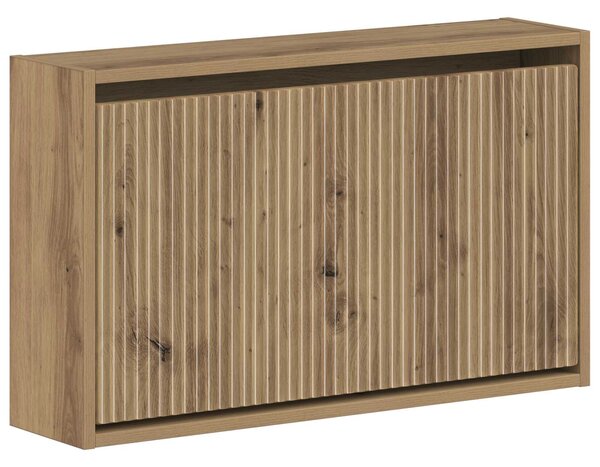 Nástěnná skříň na boty ARNHEM 71 x 17 x 43 cm Kompozitní dřevo