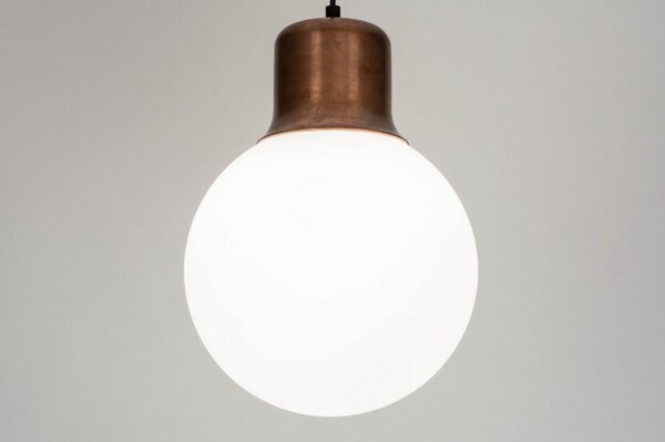 Závěsné designové skleněné svítidlo do kuchyně Art Deco Nomon Cooper (LMD)
