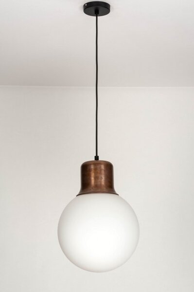 Závěsné designové skleněné svítidlo do kuchyně Art Deco Nomon Cooper (LMD)