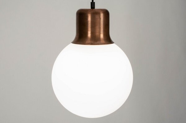 Závěsné designové skleněné svítidlo do kuchyně Art Deco Nomon Cooper (LMD)