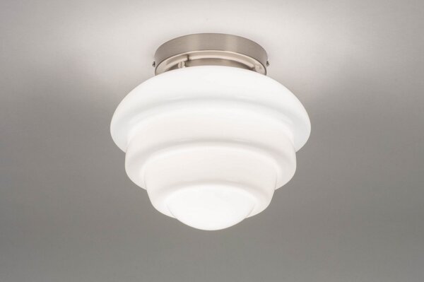 Stropní skleněné designové svítidlo Art Deco MN (LMD)