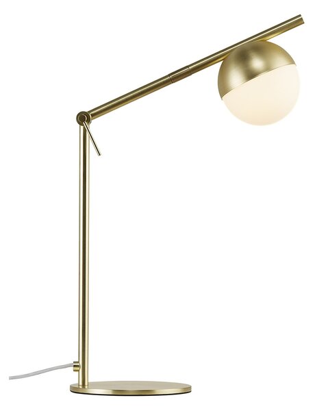 NORDLUX Designová stolní lampa CONTINA, 1xG9, 5W, mosazná 2010985035