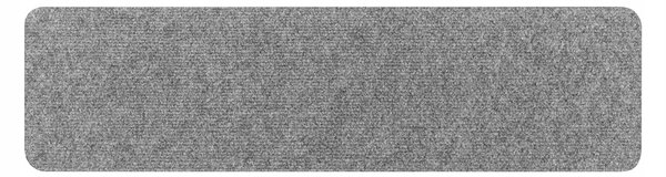 Schodový kobereček samolepicí, protiskluzový, rovný 76x20 cm, šedý, 15 ks